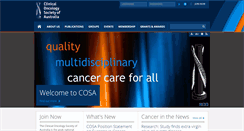 Desktop Screenshot of cosa.org.au