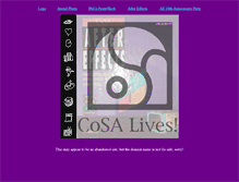 Tablet Screenshot of cosa.com