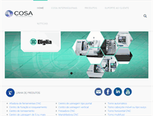 Tablet Screenshot of cosa.com.br